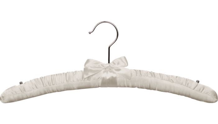 Ivory Padded Satin