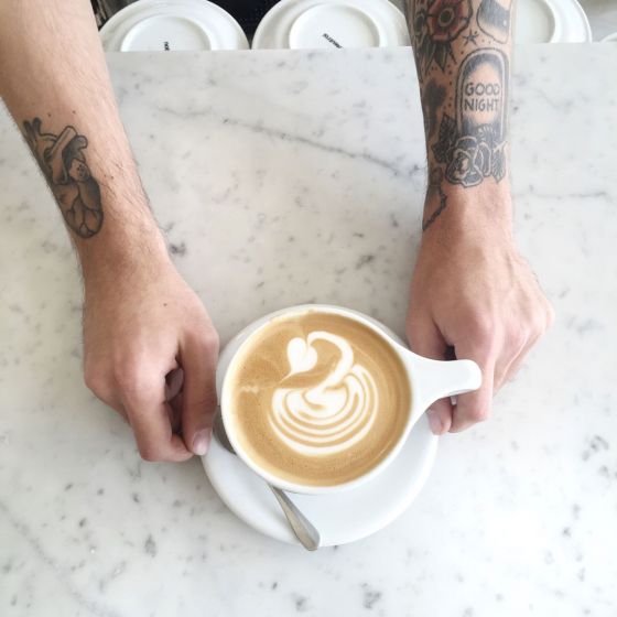 Lino Coffee Mugs by NotNeutral