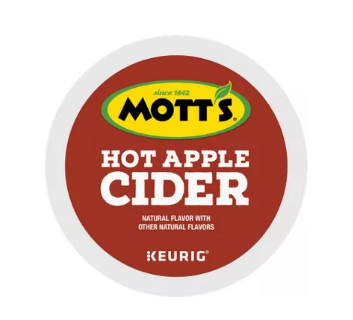 Mott's® Hot Apple Cider Specialty - Hot Apple Cider Kosher De-Caffeinated K-Cups