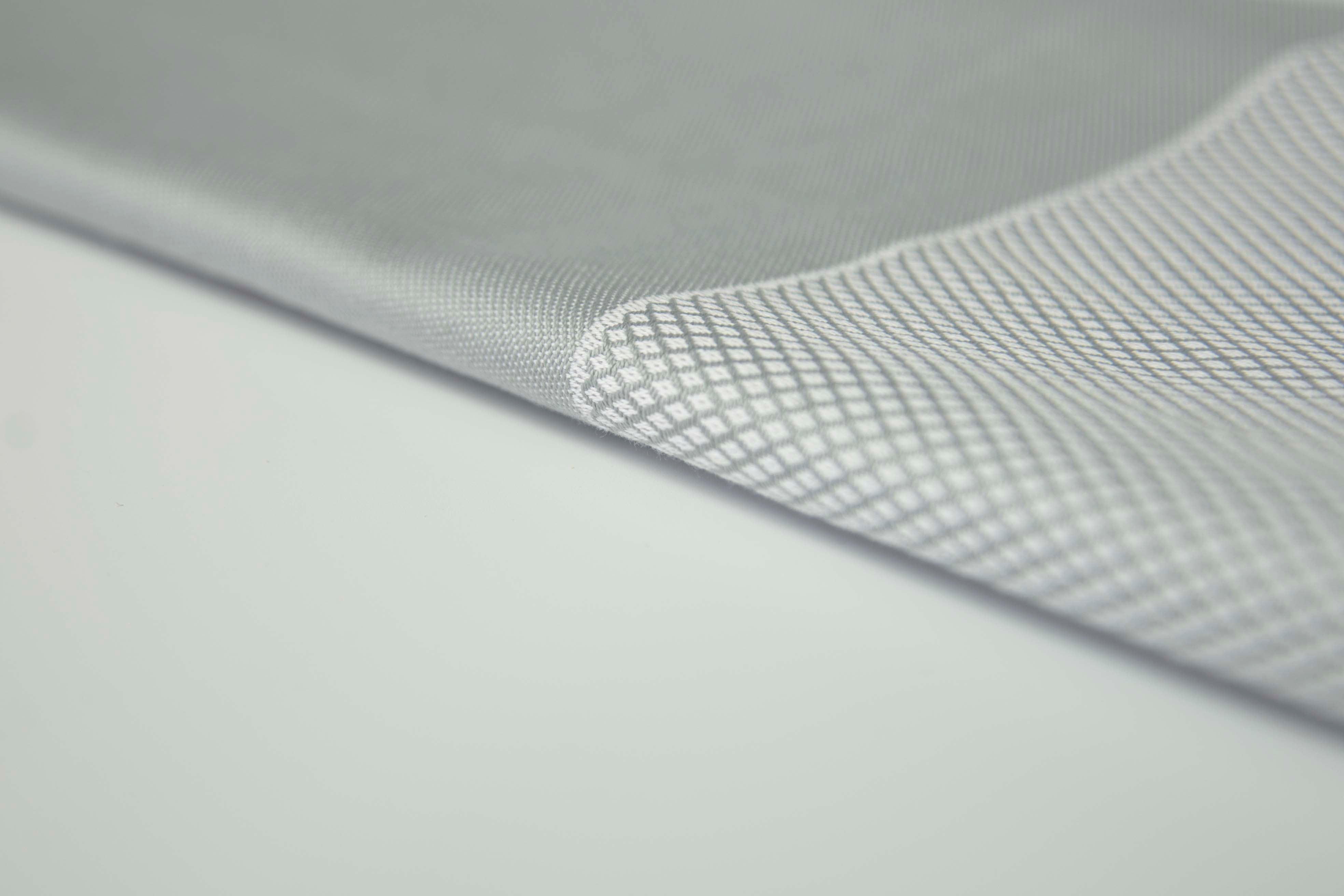 Partridge Eye Border, Napkin 100% ELS Cotton