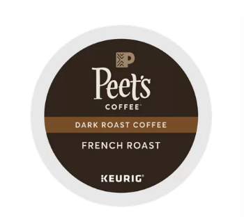 Peet's Coffee® French Roast Dark Roast Kosher Caffeinated K-Cups