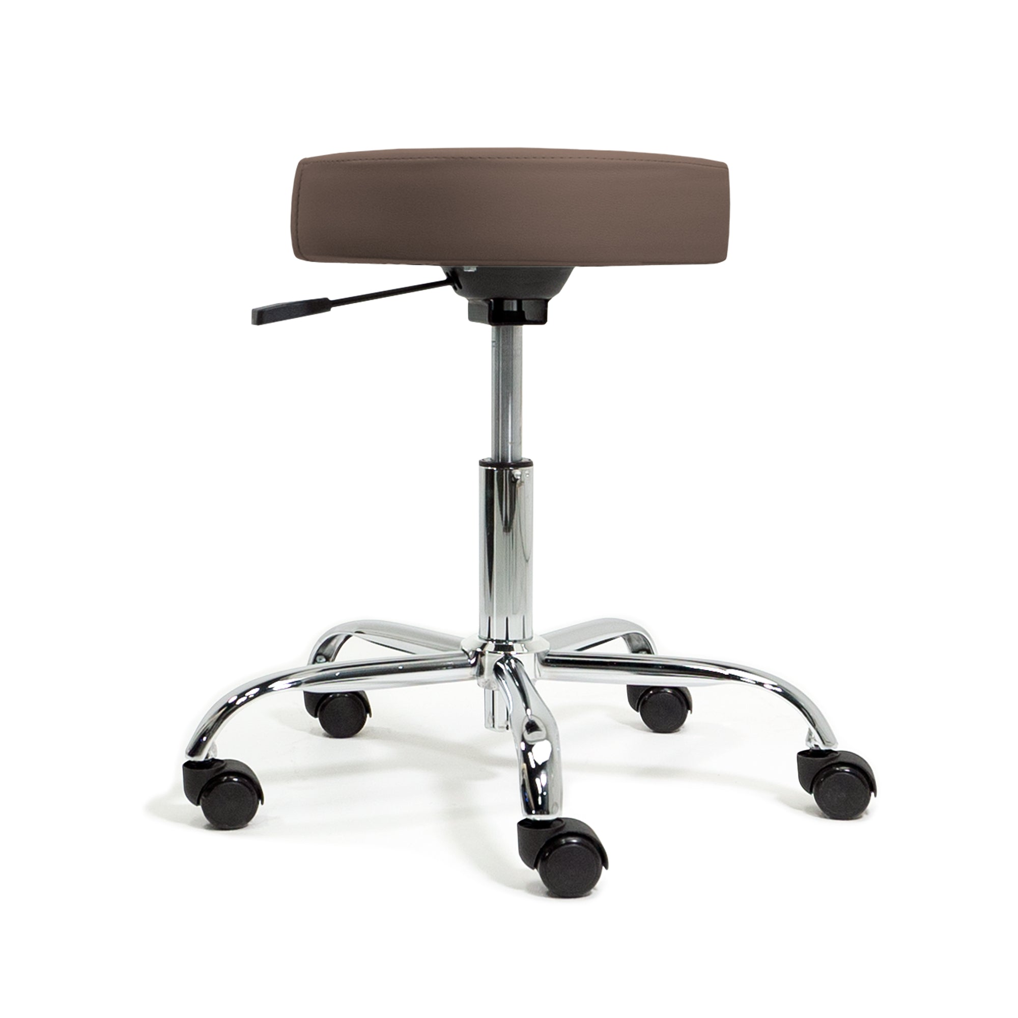 Pneumatic Rolling Stool (No Back) (19-26” / Standard height)