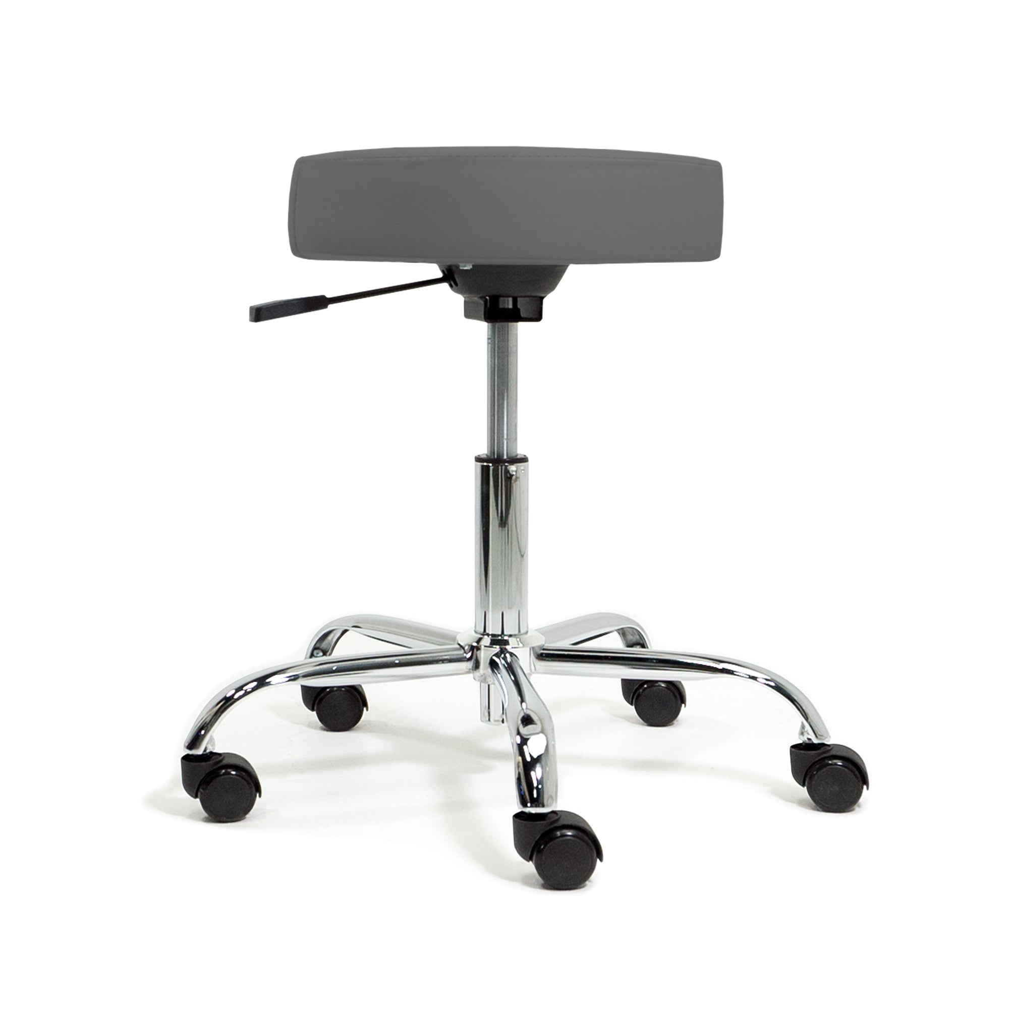 Pneumatic Rolling Stool (No Back) (19-26” / Standard height)