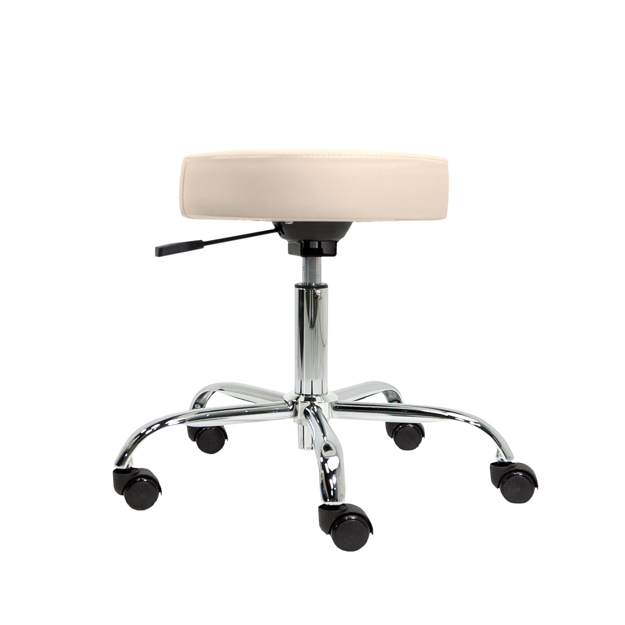 Pneumatic Rolling Stool (No Back) (19-26” / Standard height)