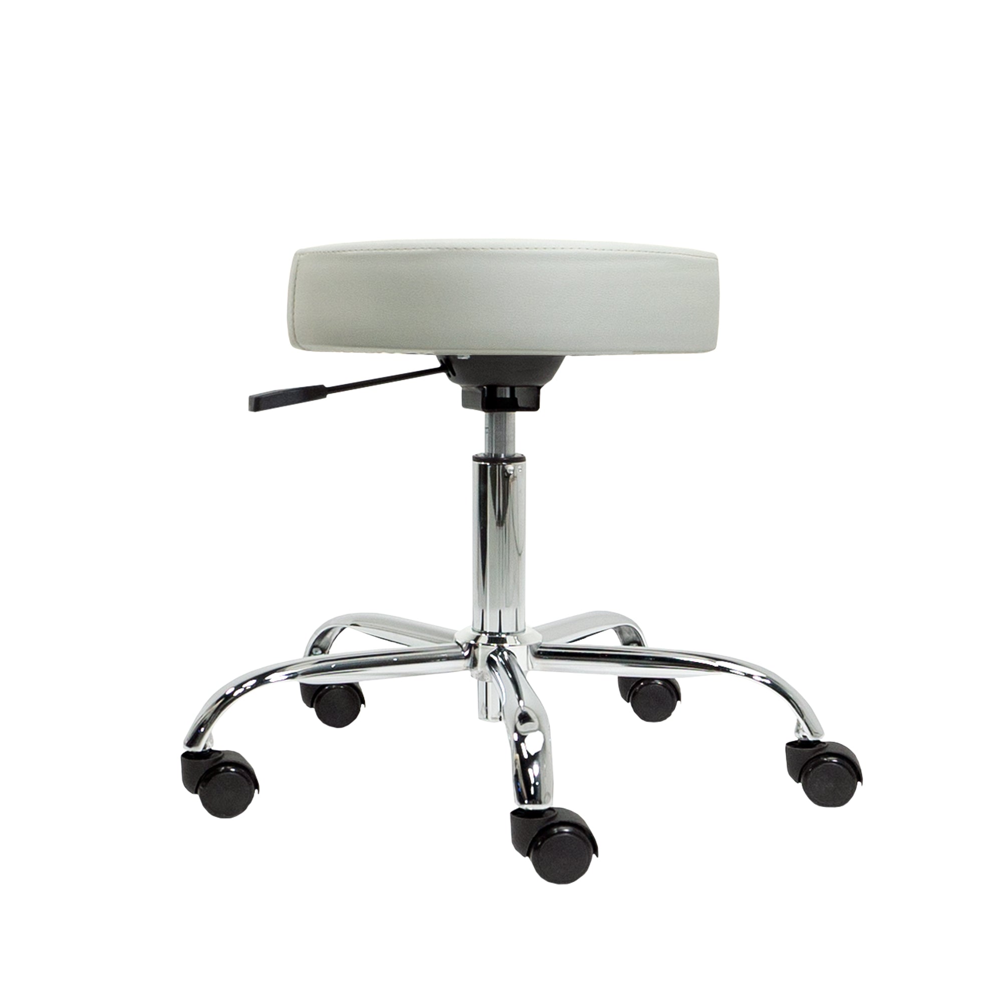 Pneumatic Rolling Stool (No Back) (19-26” / Standard height)