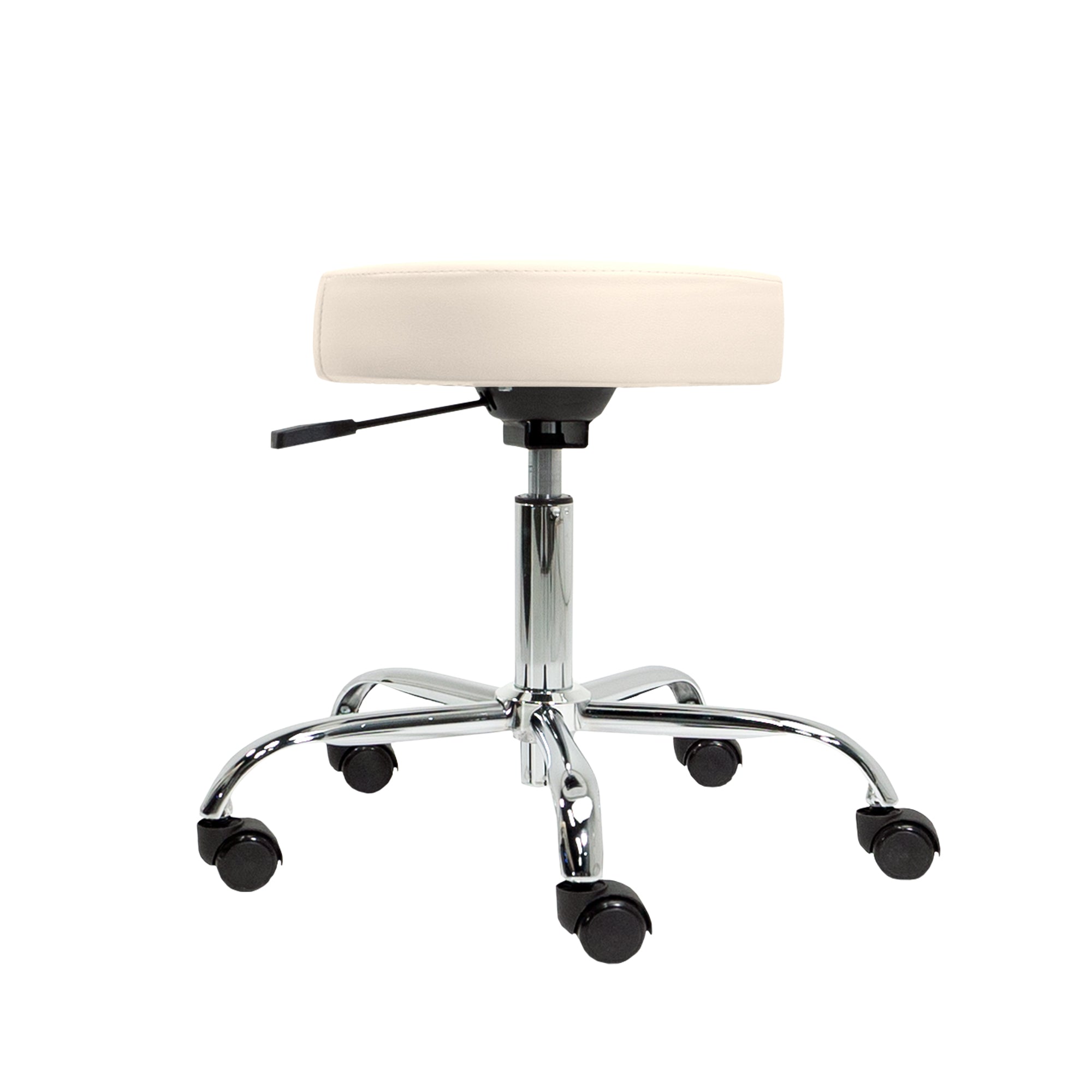 Pneumatic Rolling Stool (No Back) (19-26” / Standard height)
