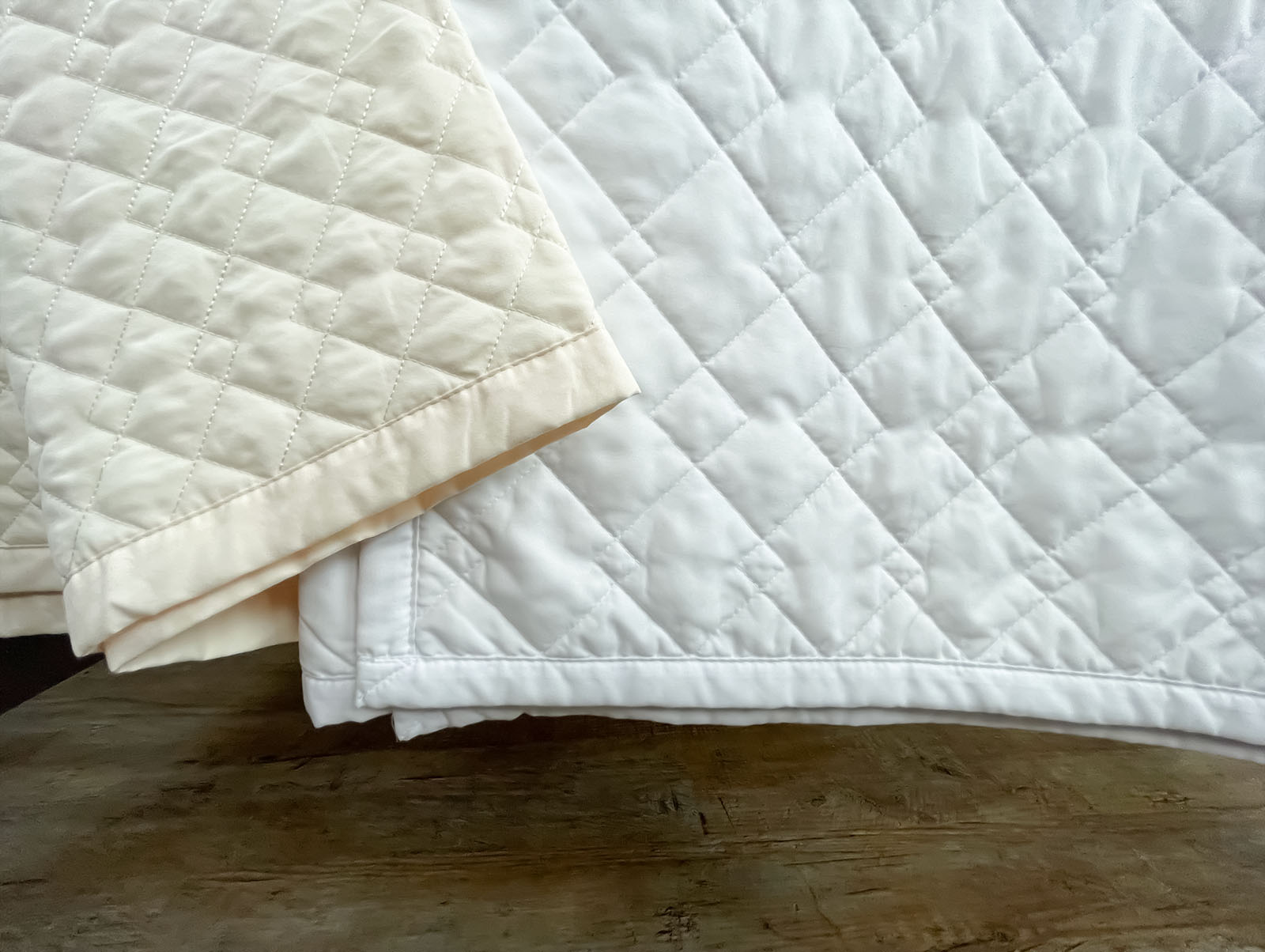 Spa Quilted Blanket 60" x 90", White