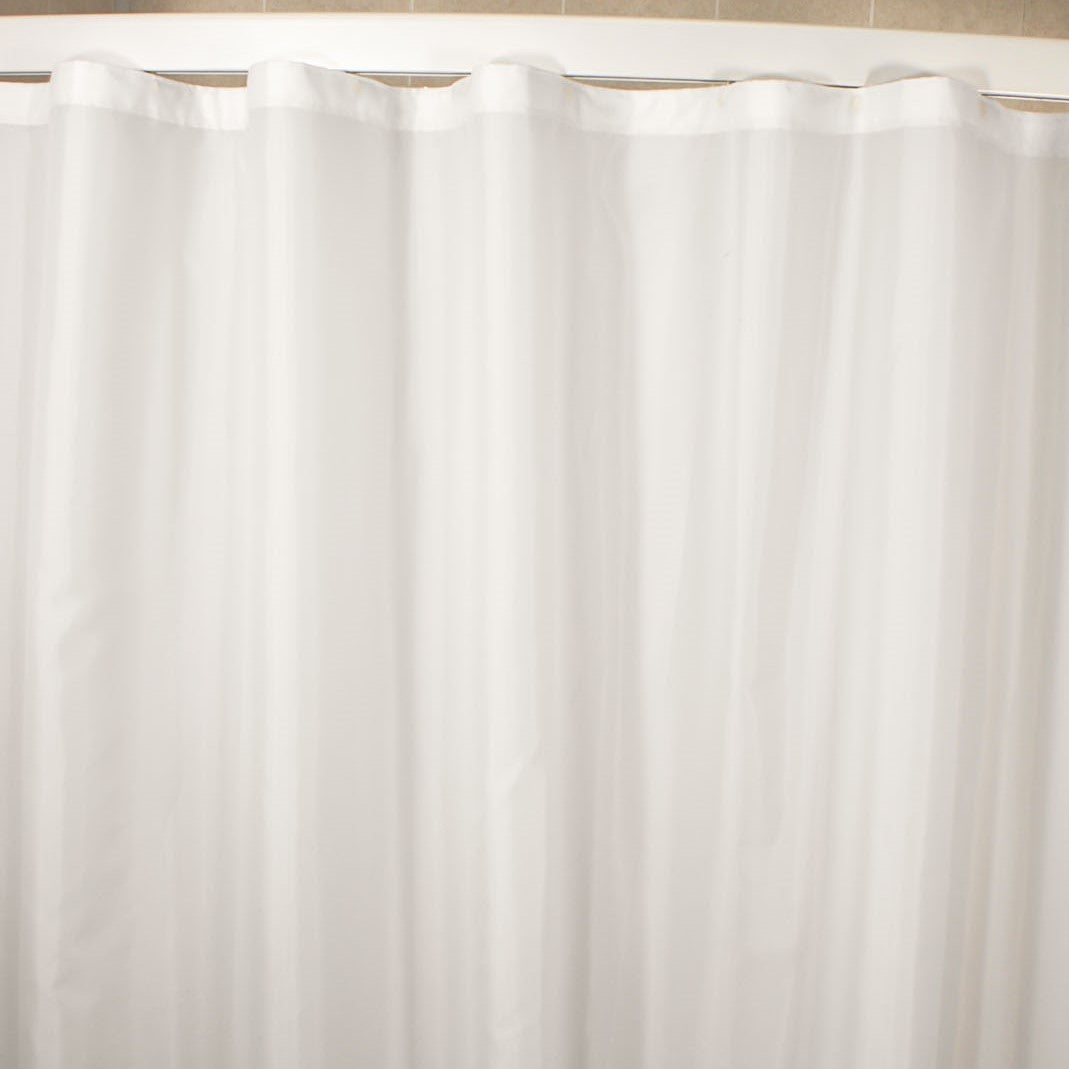 Karlon Polyester 72"x72" Standard Shower Curtain, White