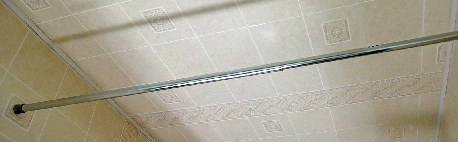 Tension Rod Extends 24"-40" Stall Size Chrome Product