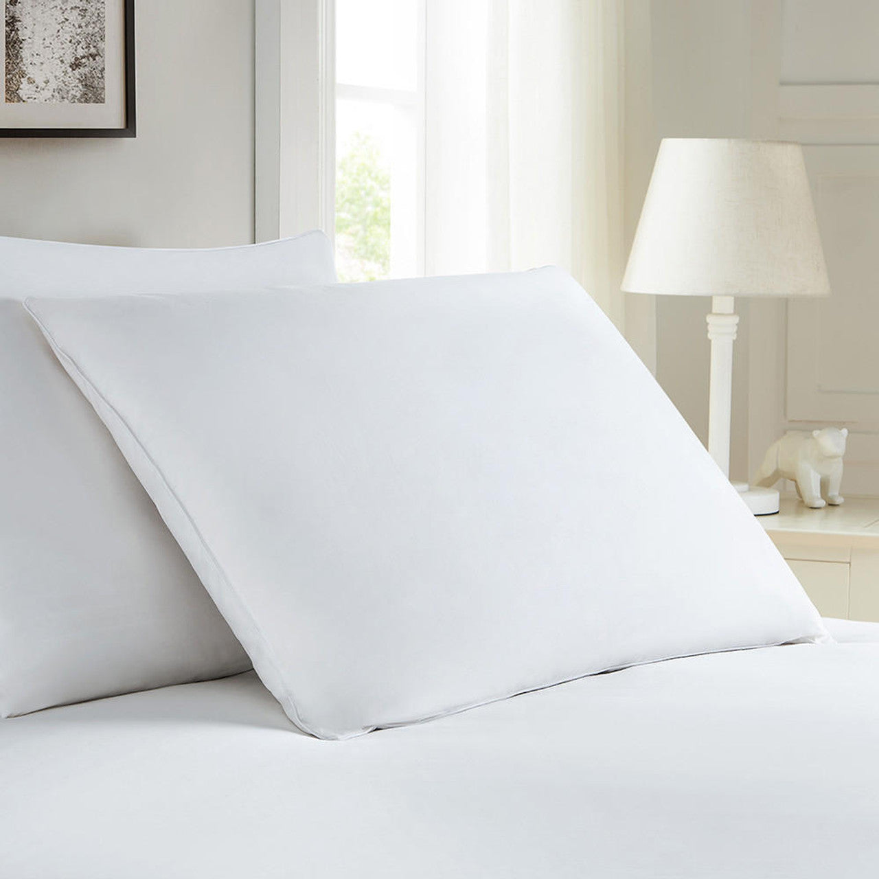 Down Halo Chamber Pillow (Grey Down), Soft/Medium Support