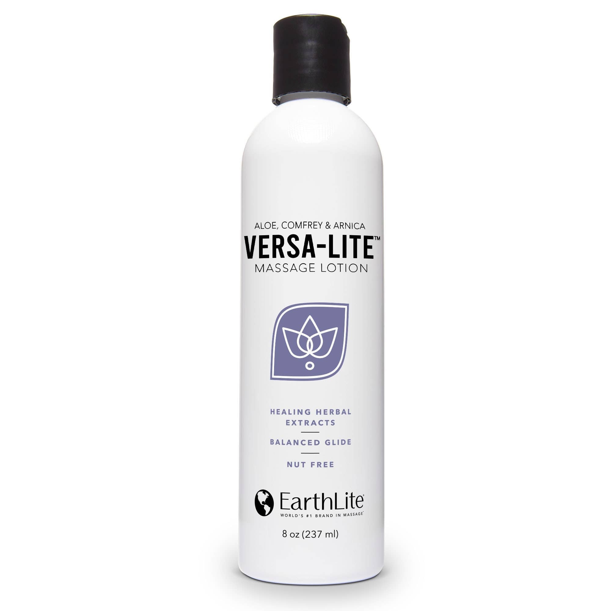 Earthlite Versa-Lite Massage Lotion 8 oz (Scented & Unscented)