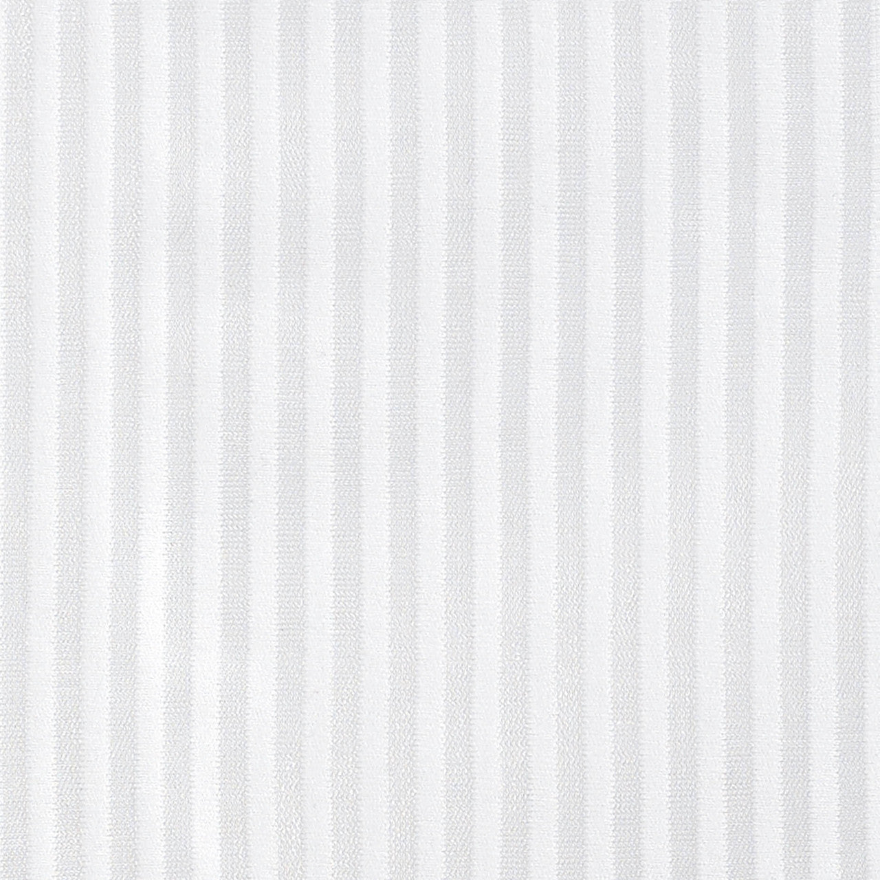 Vertical Stripe White Easy Hang Shower Curtain 71x73 Hook White Waterproof