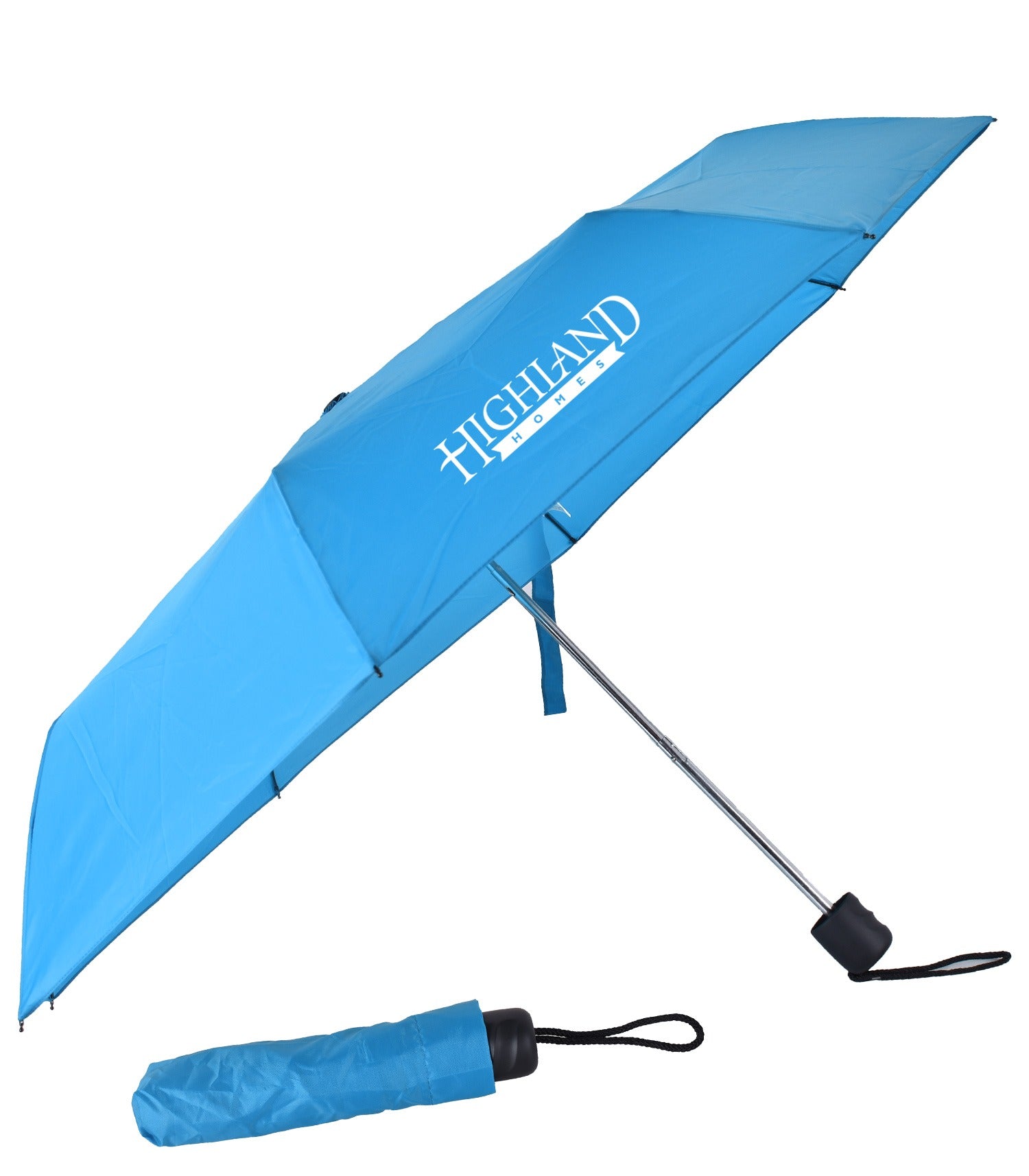 The One 42" Arc polyester fabric canopy with a matching sleeve, plastic handle