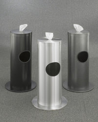 Antibacterial Wipe Dispenser and Waste Reciptacles with Liner 13.5" x 29" 19 lbs,