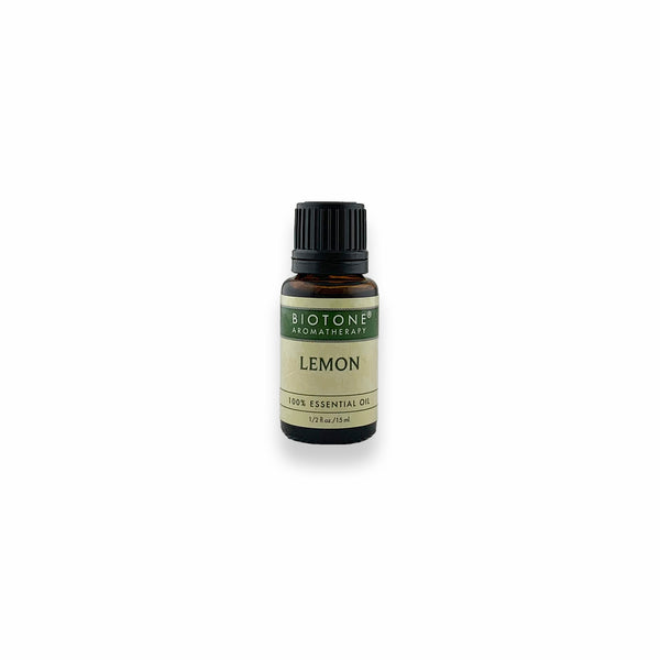 BIOTONE Aromatherapy Essential Oil, Lemon .5 oz.