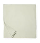Allegra Blanket 100% cotton, textural weave design, 2-inch turn hem, made in Portugal