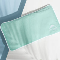 Eye Pillow, Flaxseed Fill, Washable Cover, Blue