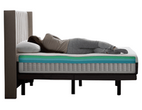 Malouf Ascend Aeroflex Foam and Latex Hybrid 14" Mattress