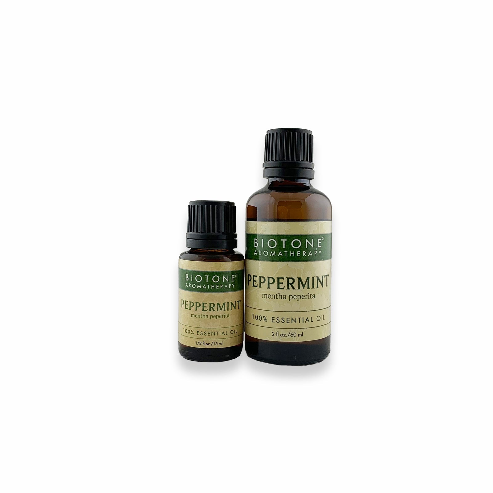 BIOTONE Aromatherapy Essential Oil, Peppermint .5 oz.