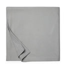 Allegra Blanket 100% cotton, textural weave design, 2-inch turn hem, made in Portugal