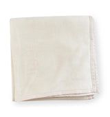 St. Moritz Blanket 100% cotton, brushed nap, plain hem with woven binding, made in Portugal
