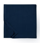 Allegra Blanket 100% cotton, textural weave design, 2-inch turn hem, made in Portugal