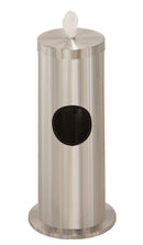 Antibacterial Wipe Dispenser and Waste Reciptacles with Liner 13.5" x 29" 19 lbs,