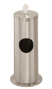 Antibacterial Wipe Dispenser and Waste Reciptacles with Liner 13.5" x 29" 19 lbs,