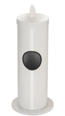 Antibacterial Wipe Dispenser and Waste Reciptacles with Liner 13.5" x 29" 19 lbs,