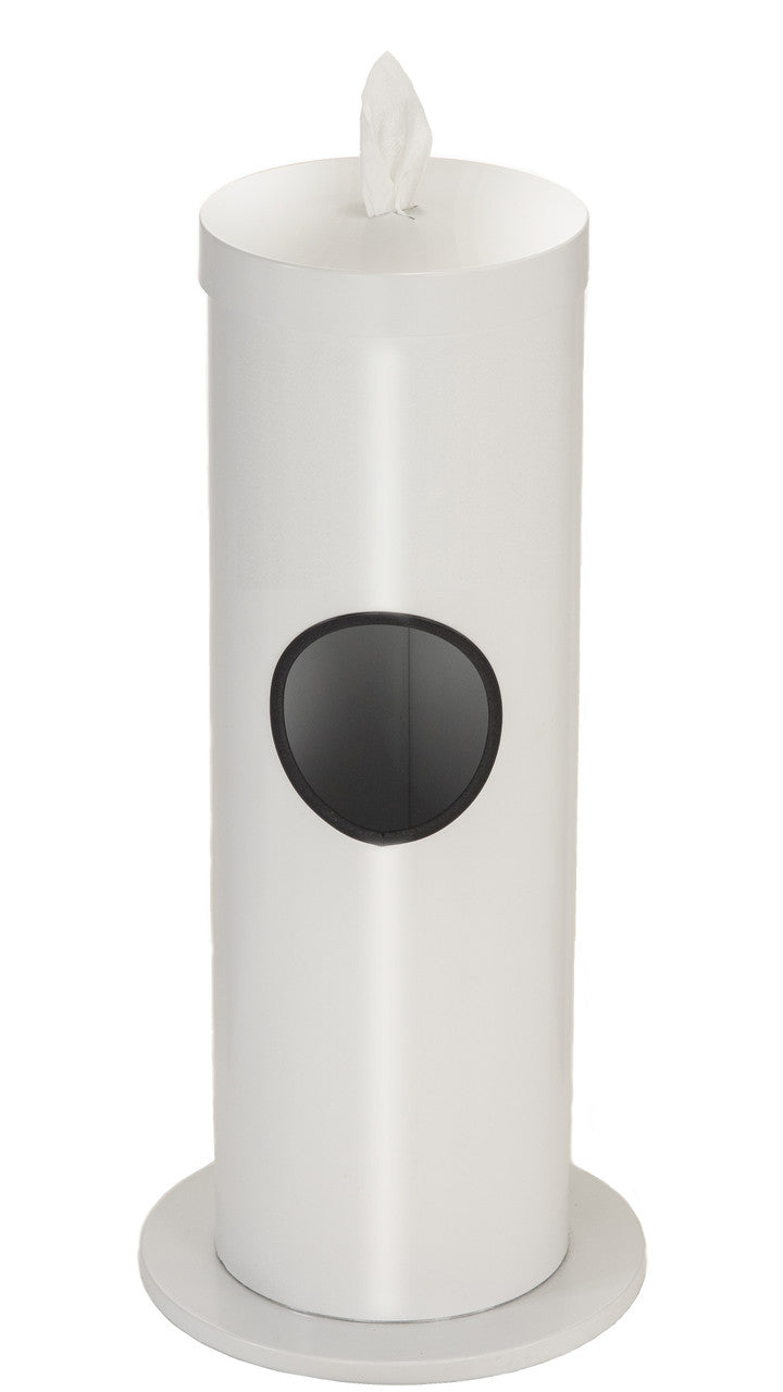 Antibacterial Wipe Dispenser and Waste Reciptacles with Liner 13.5" x 29" 19 lbs,