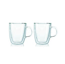 Bistro 6 pcs mug, double wall, 0.3 l, 10 oz, Transparent