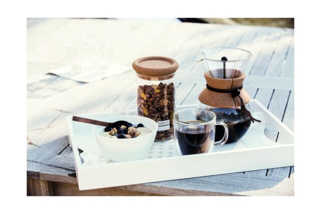Bistro 2 pcs café latte cup, double wall, 0.45 l, 15 oz,
Transparent