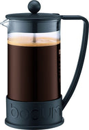 Brazil French Press coffee maker, 8 cup, 1.0 l, 34 oz,
Black
