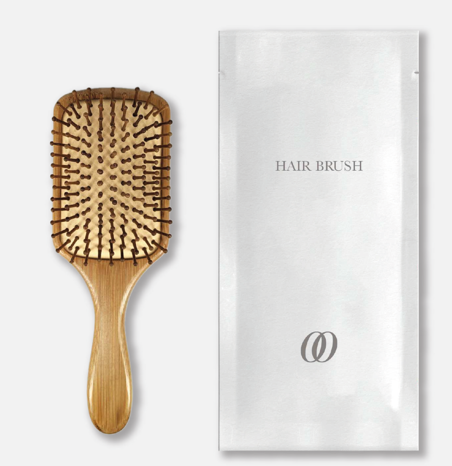 Luxury Square Wooden Hair Brush