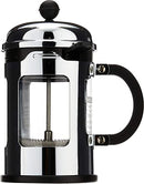 Chambord French Press coffee maker, 4 cup, 0.5 l, 17 oz,
stainless steel, Shiny