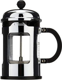 Chambord French Press coffee maker, 4 cup, 0.5 l, 17 oz,
stainless steel, Shiny