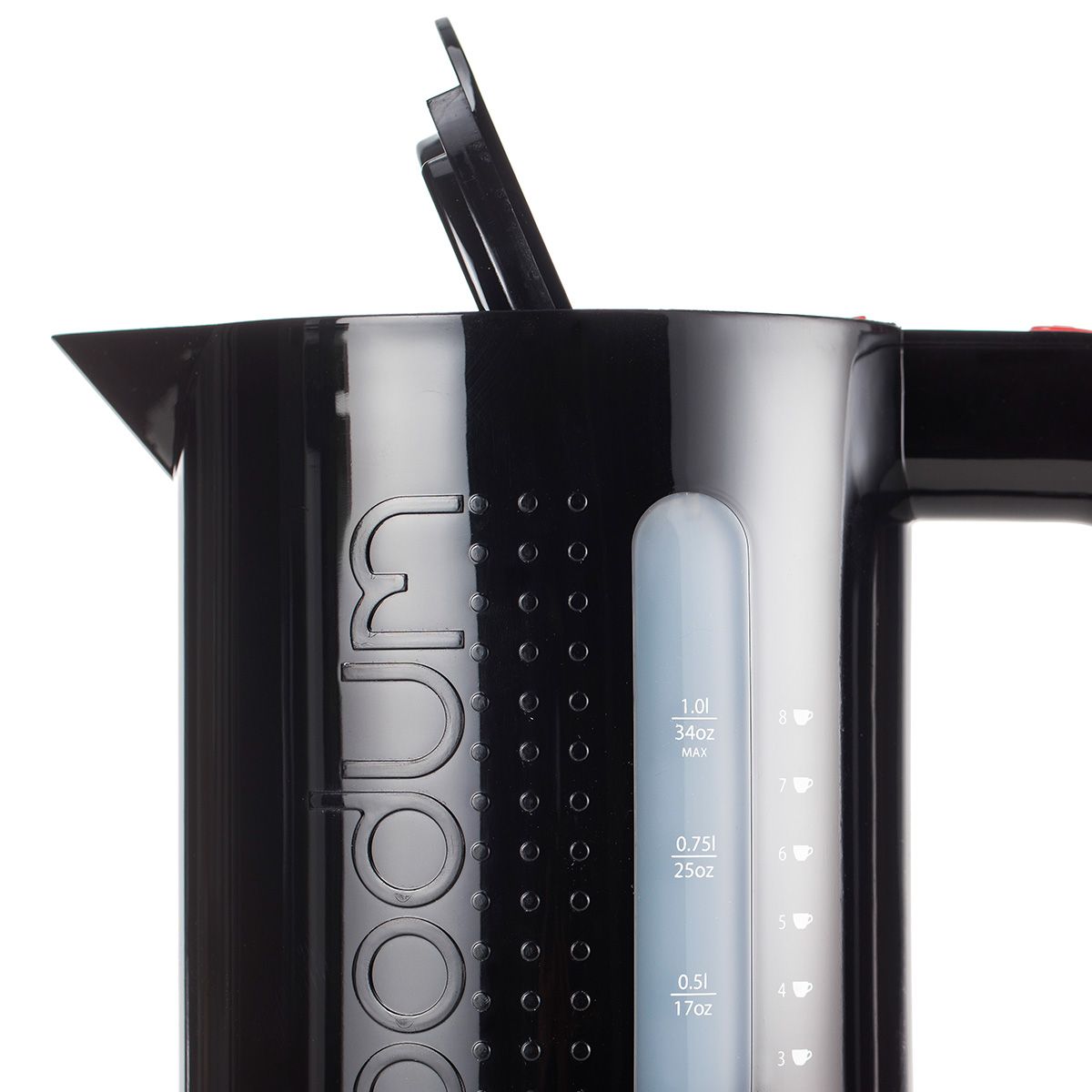 Bistro Electric water kettle, 1.0 l, 34 oz, Black