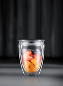 Pavina Outdoor 6 pcs double wall tumbler, 0.35l, 12oz, Transparent