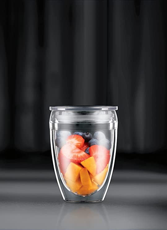 Pavina Outdoor 6 pcs double wall tumbler, 0.35l, 12oz, Transparent