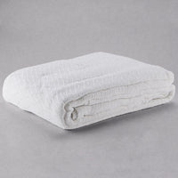 Oxford 100% Cotton Blanket, Herringbone, Medium Weight