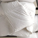 White Down, Baffle Box, T230 100% Cotton Shell, RDS 600 FP, Double Needle, Sewn Through Edge, Cotton Piping