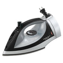 Iron Retractactable Cord 120V Auto shutoff Black/Silver