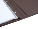 Premium Menu Cover, 8.5"x11" Paper (10 views), Faux Leather