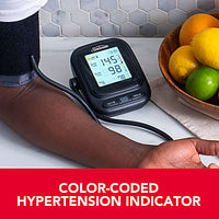 Sunbeam UPPER ARM BLOOD PRESSURE MONITOR
with Voice Broadcast Technologywith batteries