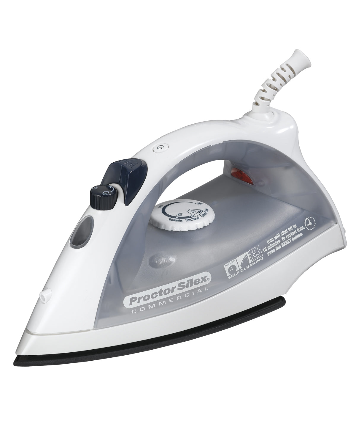 Steam/Spray Iron, Lightweight, 15 min Auto Shut Off