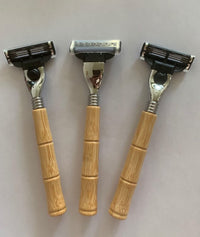 Custom Wooden Shaving Razors