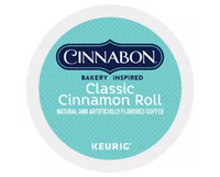 Cinnabon® Classic Cinnamon Roll Coffee Light Roast Kosher Flavored Caffeinated K-Cups