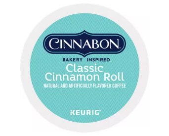 Cinnabon® Classic Cinnamon Roll Coffee Light Roast Kosher Flavored Caffeinated K-Cups