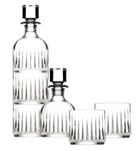 Legend Stack 3pc Whisky Decanter & Tumblers