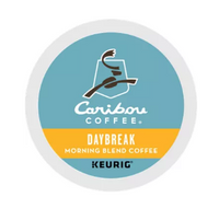 Caribou Coffee® Daybreak Blend Light Roast Kosher / Rainforest Alliance Caffeinated K-Cups